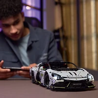 LEGO Technic La Voiture Supersportive Lamborghini Revuelto, Ensemble de Jouet de Construction STIM pour Enfants 42214