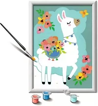 CreArt No Probllama - Painting by numbers for children from 7 years