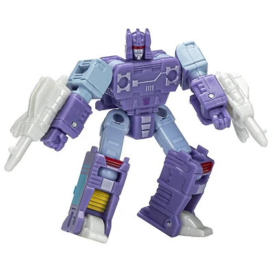 Transformers Studio Series, figurine Decepticon Rumble (bleu), Origine, 8,5 cm, du film Les Transformers : Le film