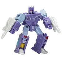 Transformers Studio Series, figurine Decepticon Rumble (bleu), Origine, 8,5 cm, du film Les Transformers : Le film