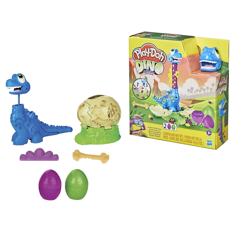 Play-Doh Dino Crew Bronto long cou, dinosaure