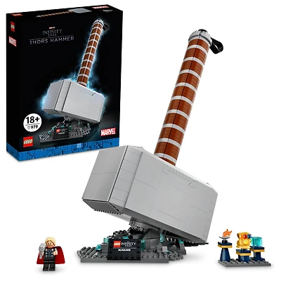 LEGO Marvel Le marteau de Thor​ 76209 Ensemble de construction (979 pièces) - Notre exclusivité