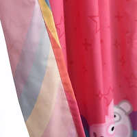 Peppa Pig Kid's Bedroom Window Curtains (Set of 2 Panels)