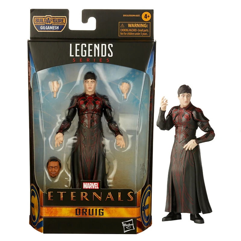 Marvel Legends Series The Eternals 6-Inch Action Figure Toy Druig, Movie-Inspired Design
