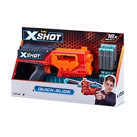 Pistolet X-Shot Excel Quick-Slide (16 fléchettes)