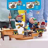 LEGO Super Mario Ensemble d'extension Le bateau volant de Bowser 71391 (1152 pièces)