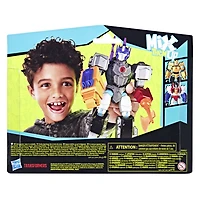 MixMashers Transformers, figurine deluxe personnalisable Optimus Prime à mélanger et combiner avec accessoires