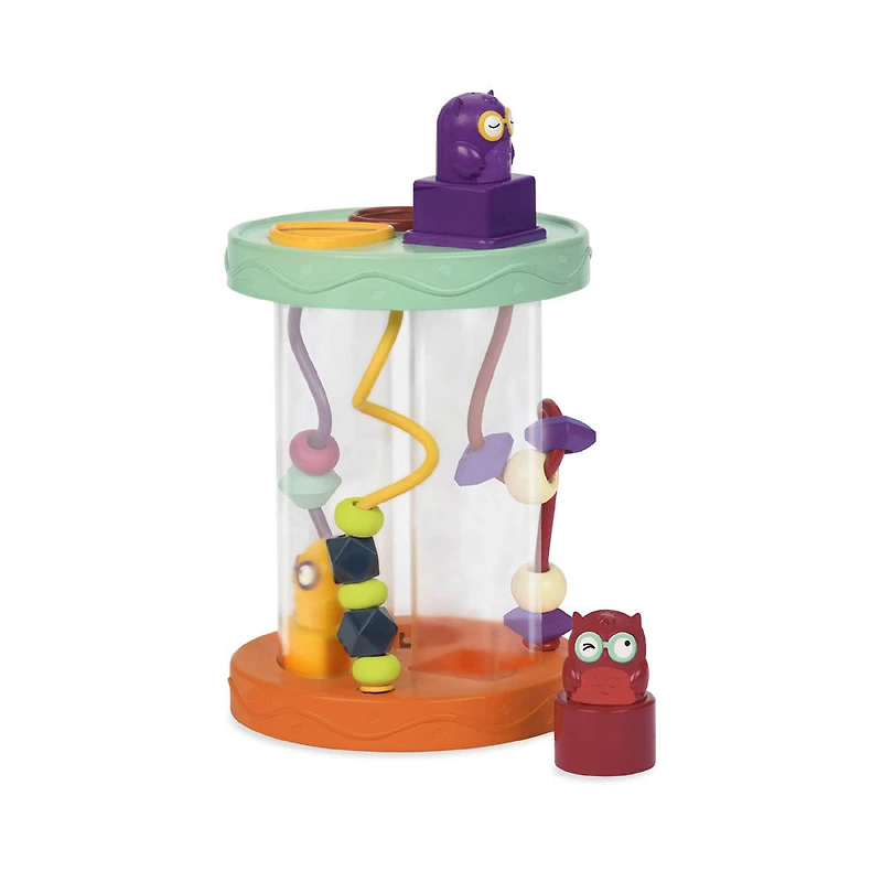 B. toys, Hooty-Hoo, Shape Sorter