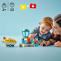 LEGO DUPLO Town First Time at the Airport Building Toy & Pretend Play Set for Kids, Ages 1.5+ - 10443