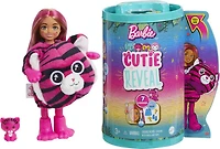 Barbie Chelsea Cutie Reveal Série Jungle-Poupée tigre