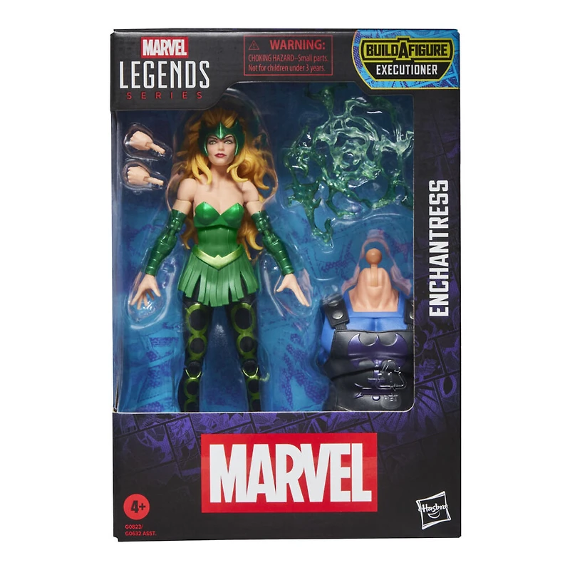 Marvel Legends Series, figurine Enchantress inspirée des bandes dessinées Thor