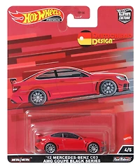 Hot Wheels - Car Culture - Véhicules Circuit Legends - Mercedes Benz C63 Coupe Black Series