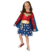 DC Comics Wonder Woman Deluxe Tutu Costume Size Medium (8-10)