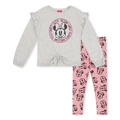 Minnie Mouse Legging Set Grey 2/3M