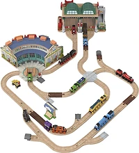 Thomas et ses amis - Piste en bois - Coffret piste de départ - La Gare de Triage