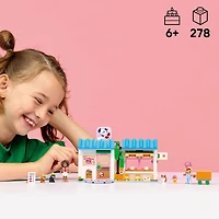 LEGO Friends La Boulangerie de Gâteries pour Chiens - Ensemble de Jouet de Construction avec 2 Minipoupées et 4 Chiens - 42677
