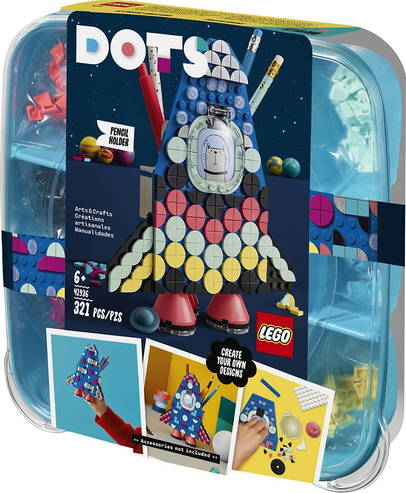 LEGO DOTS Le porte-crayons 41936 (321 pièces)