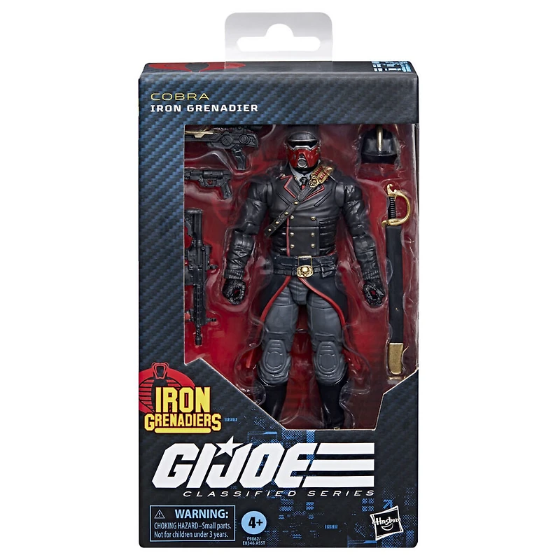 G.I. Joe Classified Series figurine 132 Grenadier de Fer