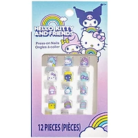 Ongles à Presser Hello Kitty 12 Paquet