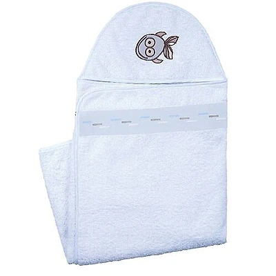 Kushies Hooded Towel - Blue
