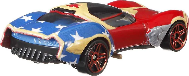 Hot Wheels Wonder Woman Character Car, Collectible 1:64 Scale Toy Car Inspired by the DC Universe