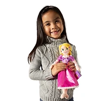 Disney : Peluche de 9 pouces de la princesse Rapunzel