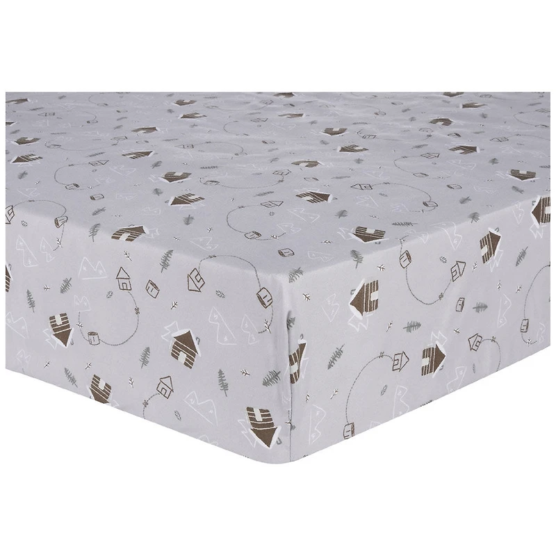 2 Pack Microfiber Sheets - Mountain Cabin