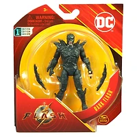 DC Comics, Figurine articulée Dark Flash de 10 cm et 2 accessoires, objets à collectionner du film Flash
