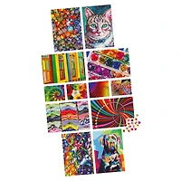 Family 12-Pack of Jigsaw Puzzles, Colorful Pictures