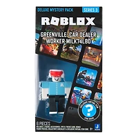RoBlox - Paquet mystère de luxe - Greenville: Travailleur de concessionnaire milk74l8O