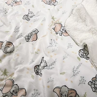Disney Dumbo Sherpa Plush Baby Blanket, 30" x 40"