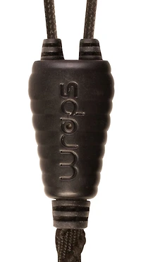 Wraps Talk Earbuds Braided Cable - Black - English Edition