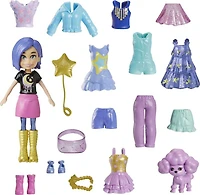 Polly Pocket Doll & 18 Accessories, Poodle Glitter Pack