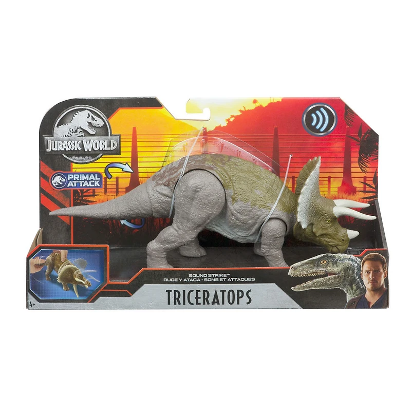 Jurassic World - Sons Et Attaques - Triceratops