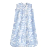 Halo Sleepsack Wearable Blanket - Micro-Fleece - Sky + Sea - Large