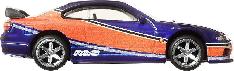 Voiture Hot Wheels Nissan Silvia à l'échelle 1:64