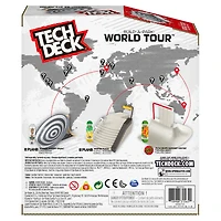 Tech Deck, Build-A-Park World Tour, Square Robert-Bajac (France), Coffret rampe avec fingerboard Signature