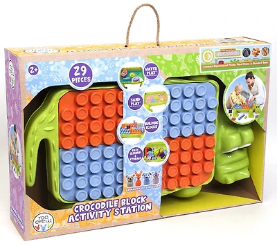 Roo Crew Crocodile Block Activity Station
