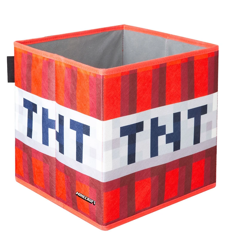 Lot de 2 boîtes de rangement en tissu Phoenix Minecraft