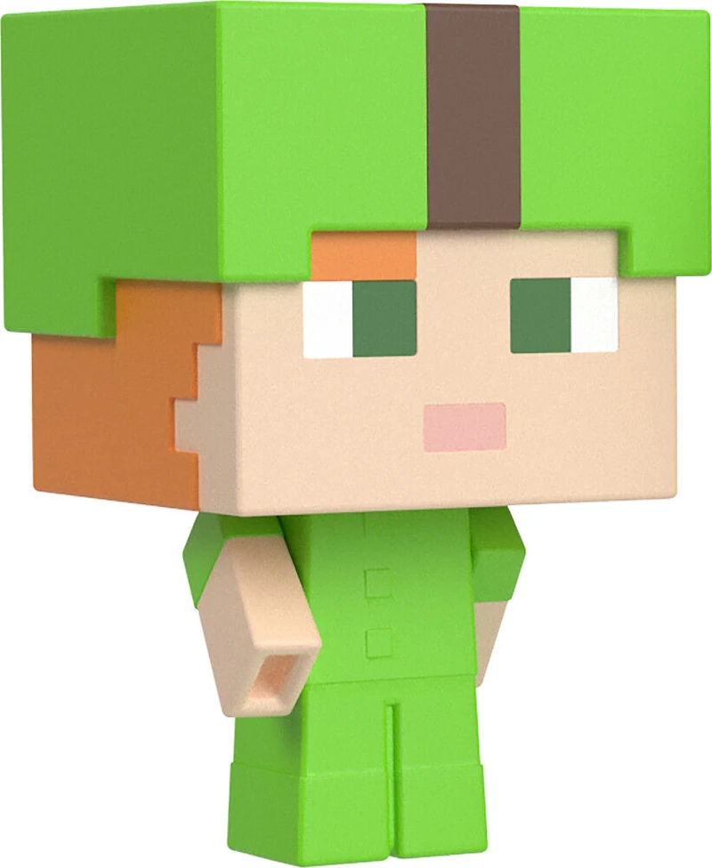 Minecraft Mob Head Minis Alex in Dyed Leather Armor