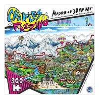 300 Piece Charles Fazzino Puzzle Collection