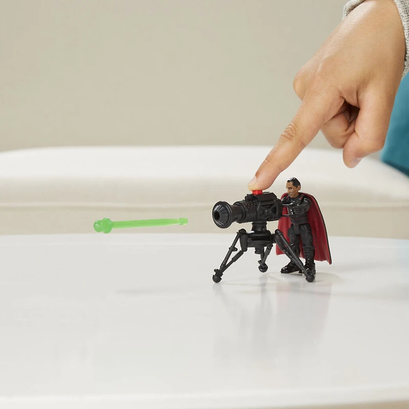 Star Wars Mission Fleet, Outland TIE fighter, Assaut impérial, figurine Moff Gideon de 6 cm et véhicule