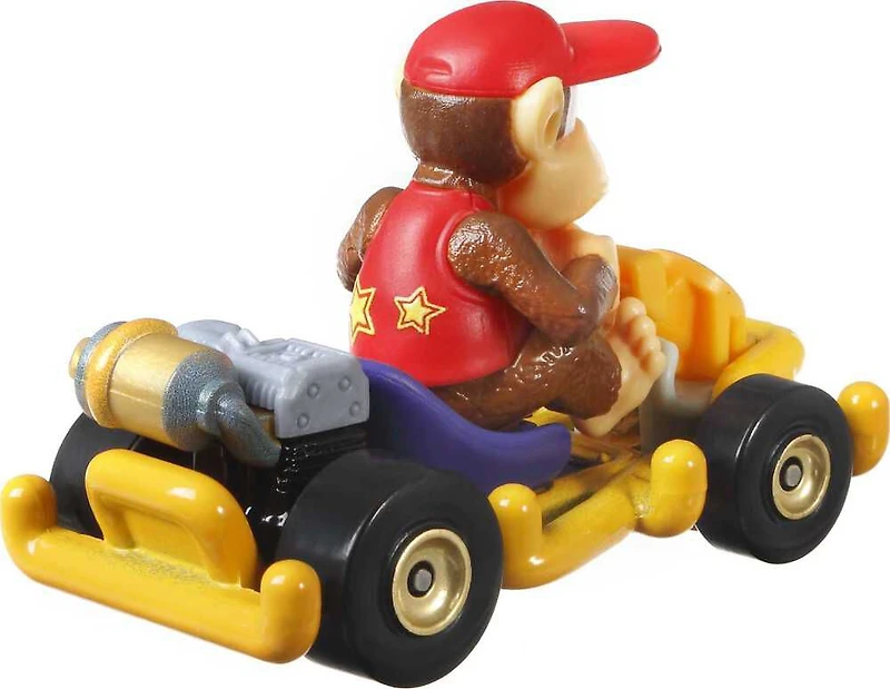 Hot Wheels - Mario Kart - Diddy Kong - Pipe Frame Vehicle
