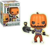 Figurine en Vinyle The Neighbor avec Pumpkin Head (Glow) par Funko POP! The Neighbour - Notre Exclusivité