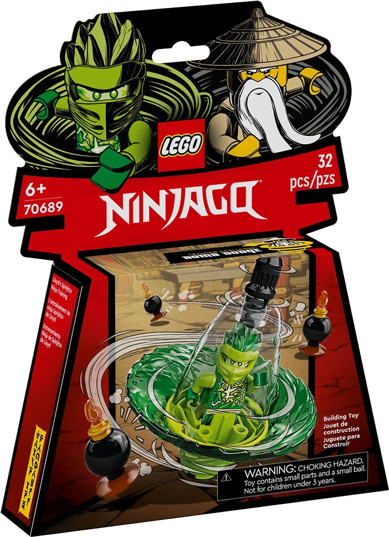 LEGO NINJAGO Lloyd's Spinjitzu Ninja Training 70689 Building Kit (32 Pieces)