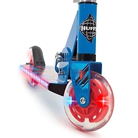 Trottinette Electro-Light Inline avec Marvel Spider-Man de Huffy, Rouge et Bleu