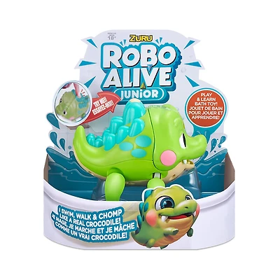 Robo Alive Junior Little Croc Battery-Powered Bath Toy by ZURU