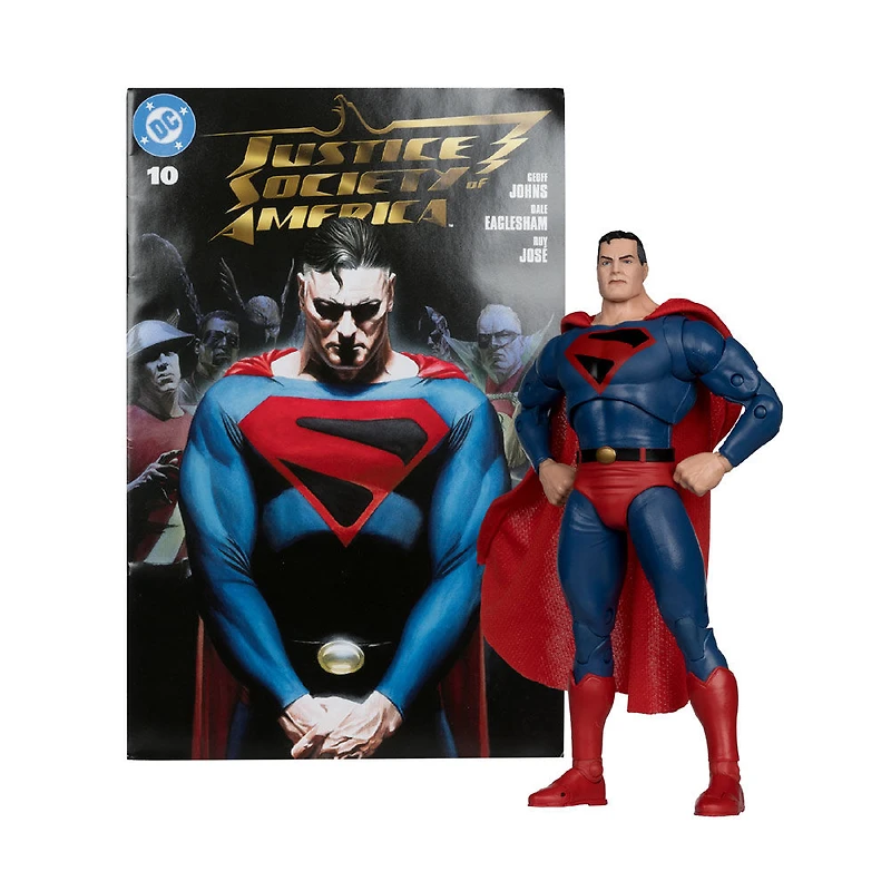 DC Direct Page Punchers Superman (Kingdom Come) 7" Figure with Comic