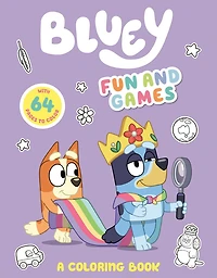 Bluey: Fun and Games: A Coloring Book - English Edition