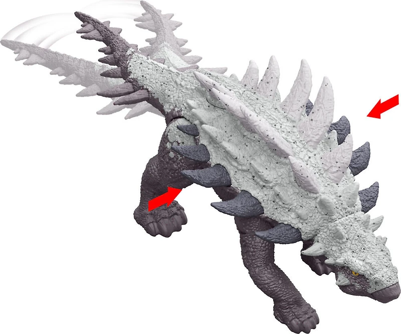 Jurassic World Combat Extrême Gastonia, action de frappe unique